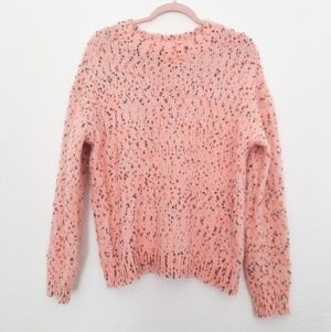 MAIN STRIP PINK RAINBOW FLECK SWEATER S
